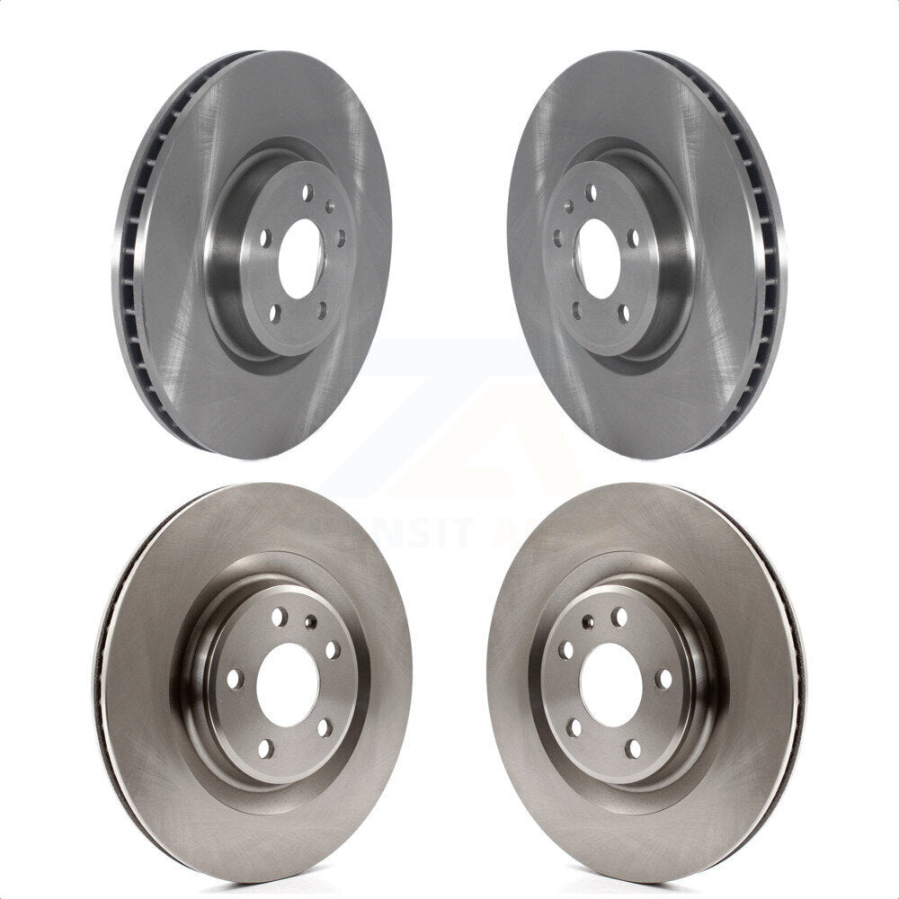 [Avant + Arrière] Kit de Disque de frein pour Audi Q7 SQ5 S5 S4 Sportback Q5 PHEV K8-102272 par Top Quality