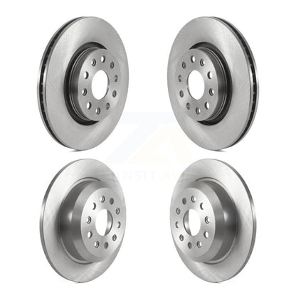[Avant + Arrière] Kit de Disque de frein pour 2018-2022 Jeep Wrangler avec Heavy Duty Brakes Code BR2 & BR6 K8-102280