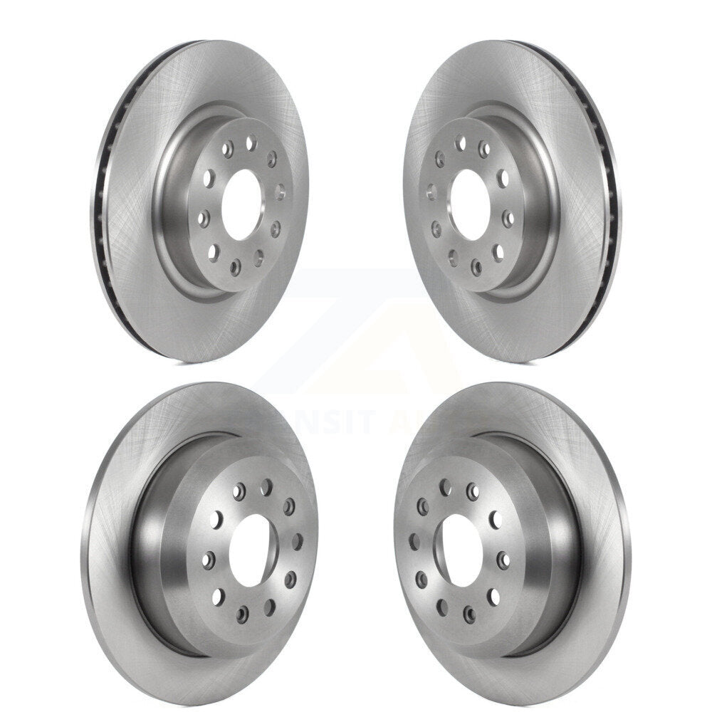 [Avant + Arrière] Kit de Disque de frein pour 2018-2022 Jeep Wrangler sans Heavy Duty Brakes Code BRY K8-102281