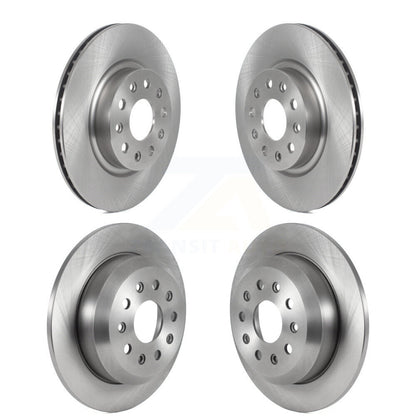 [Avant + Arrière] Kit de Disque de frein pour 2018-2022 Jeep Wrangler sans Heavy Duty Brakes Code BRY K8-102281