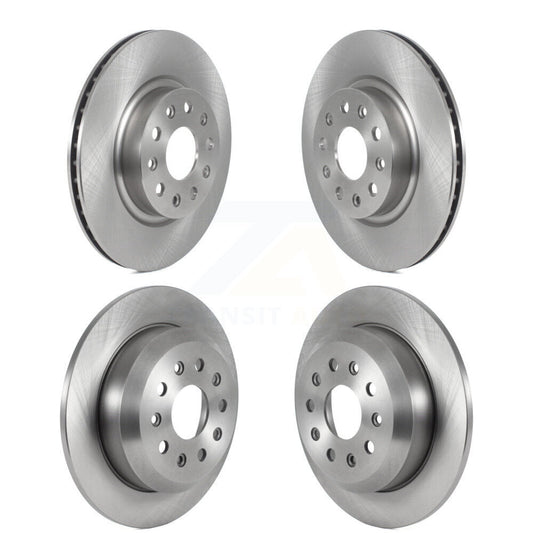 [Avant + Arrière] Kit de Disque de frein pour 2018-2022 Jeep Wrangler sans Heavy Duty Brakes Code BRY K8-102281