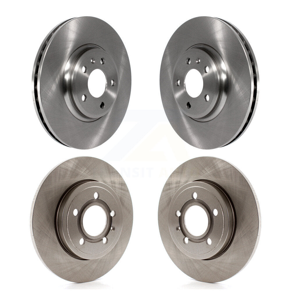 [Avant + Arrière] Kit de Disque de frein pour 2009 Audi A4 Quattro Sedan Wagon avec 288mm Diameter Rotor K8-102282