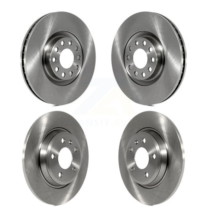 [Avant + Arrière] Kit de Disque de frein pour 2009 Audi A4 Quattro Convertible avec 300mm Diameter Rotor K8-102283
