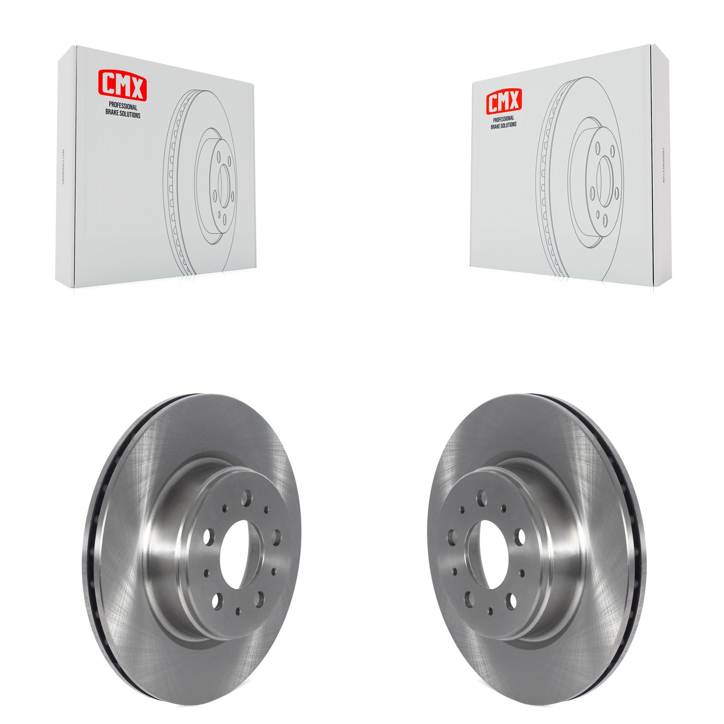 [Avant] Disque de frein pour 2017-2022 Tesla 3 With Gray Painted Calipers K8-102376