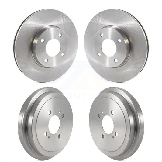 [Avant + Arrière] Kit de Disque de frein pour Nissan Kicks Versa K8-102393 par Top Quality