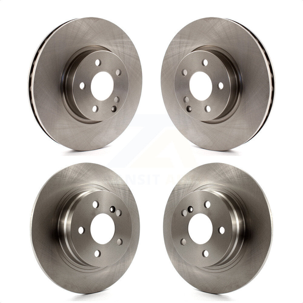 [Avant + Arrière] Kit de Disque de frein pour 2011-2012 Mercedes-Benz C300 avec 322mm Diameter Rotor K8-102400 par Top Quality