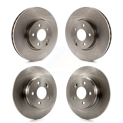 [Avant + Arrière] Kit de Disque de frein pour 2011-2012 Mercedes-Benz C300 avec 322mm Diameter Rotor K8-102400 par Top Quality