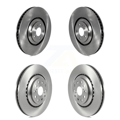 [Avant et Arrière] Disque de frein pour 2011 Audi A8 Quattro With 356mm Diameter Rotor K8-102443