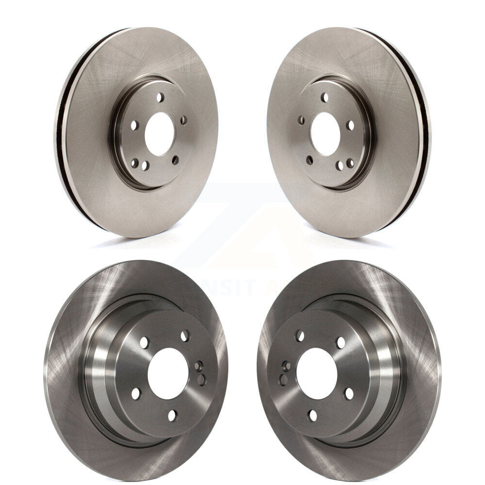 [Avant et Arrière] Disque de frein pour 2006 Mercedes-Benz E500 AWD With Solid Rotor K8-102454