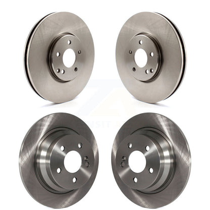 [Avant et Arrière] Disque de frein pour 2006 Mercedes-Benz E500 AWD With Solid Rotor K8-102454