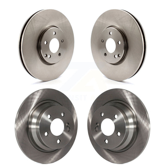 [Avant et Arrière] Disque de frein pour 2006 Mercedes-Benz E500 AWD With Solid Rotor K8-102454