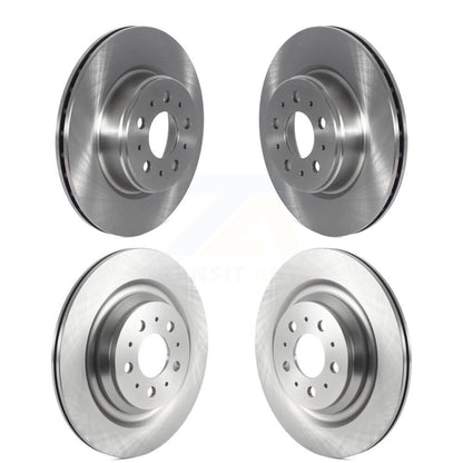 [Avant et Arrière] Disque de frein pour 2017-2022 Tesla 3 With Gray Painted Calipers K8-102459
