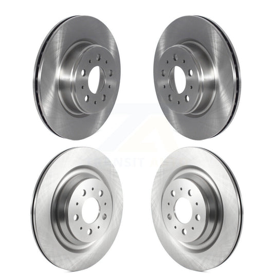 [Avant et Arrière] Disque de frein pour 2017-2022 Tesla 3 With Gray Painted Calipers K8-102459
