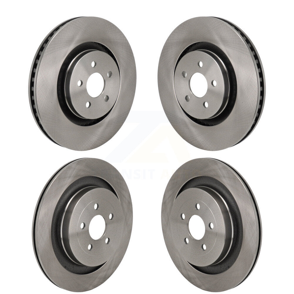 [Avant et Arrière] Disque de frein pour 2019-2020 Ford Edge ST with 2.7L With Red Painted Calipers K8-102539