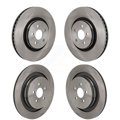 [Avant et Arrière] Disque de frein pour 2019-2020 Ford Edge ST with 2.7L With Red Painted Calipers K8-102539