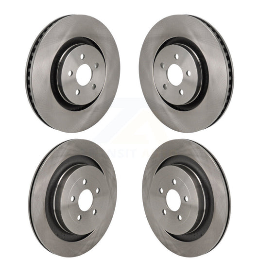 [Avant et Arrière] Disque de frein pour 2019-2020 Ford Edge ST with 2.7L With Red Painted Calipers K8-102539