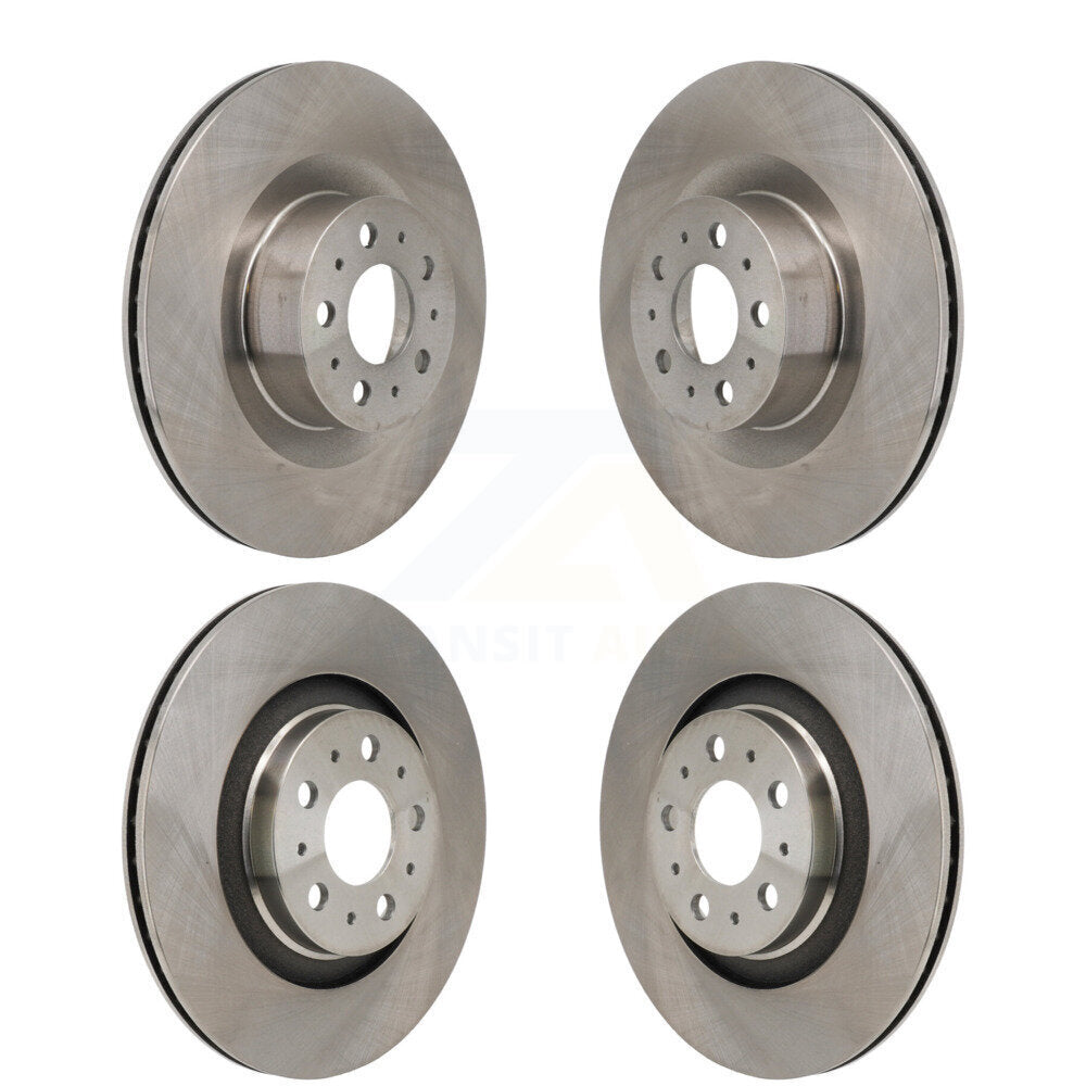 [Avant et Arrière] Disque de frein pour 2020-2023 Tesla Y With Gray Painted Calipers K8-102570