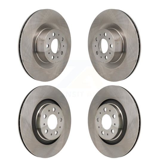 [Avant et Arrière] Disque de frein pour 2020-2023 Tesla Y With Gray Painted Calipers K8-102570