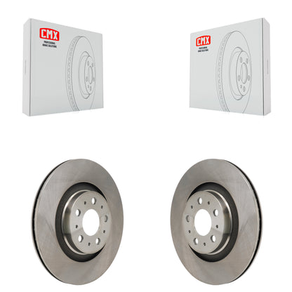 [Arrière] Disque de frein pour 2020-2025 Tesla Y With Gray Painted Calipers K8-102655