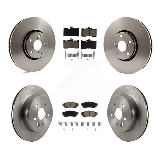 [Avant + Arrière] Kit de Disque et plaquette (céramique) de frein pour Lexus IS200t IS300 IS350 K8C-100002