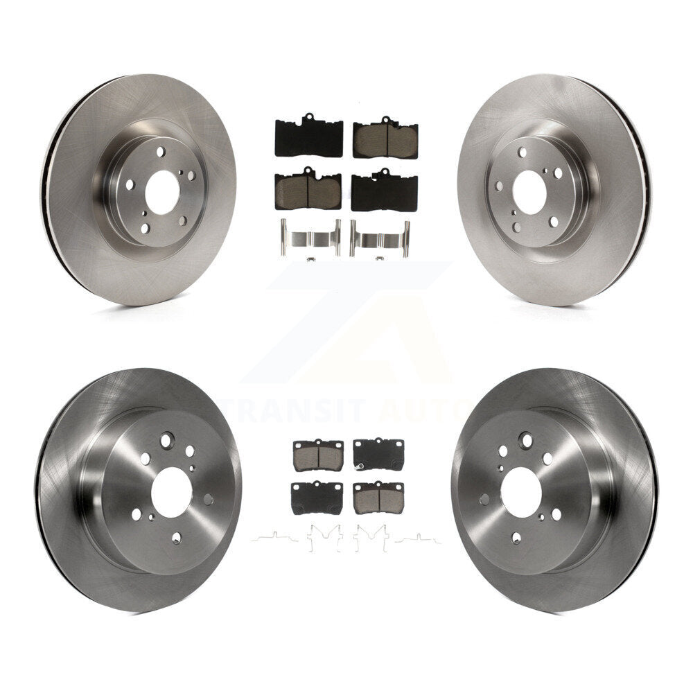 [Avant + Arrière] Kit de Disque et plaquette (céramique) de frein pour Lexus GS350 IS350 GS450h GS460 K8C-100003