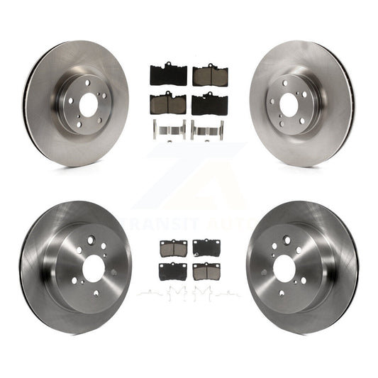 [Avant + Arrière] Kit de Disque et plaquette (céramique) de frein pour Lexus GS350 IS350 GS450h GS460 K8C-100003