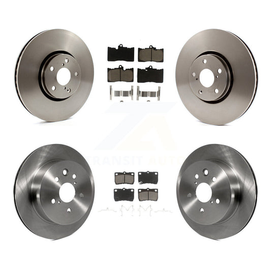 [Avant + Arrière] Kit de Disque et plaquette (céramique) de frein pour Lexus IS350 GS350 GS430 GS450h GS460 K8C-100004