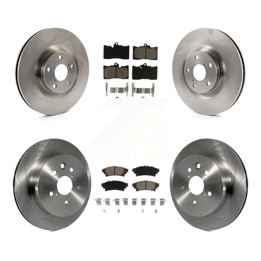 [Avant + Arrière] Kit de Disque et plaquette (céramique) de frein pour 2014-2015 Lexus IS350 C F Sport K8C-100005