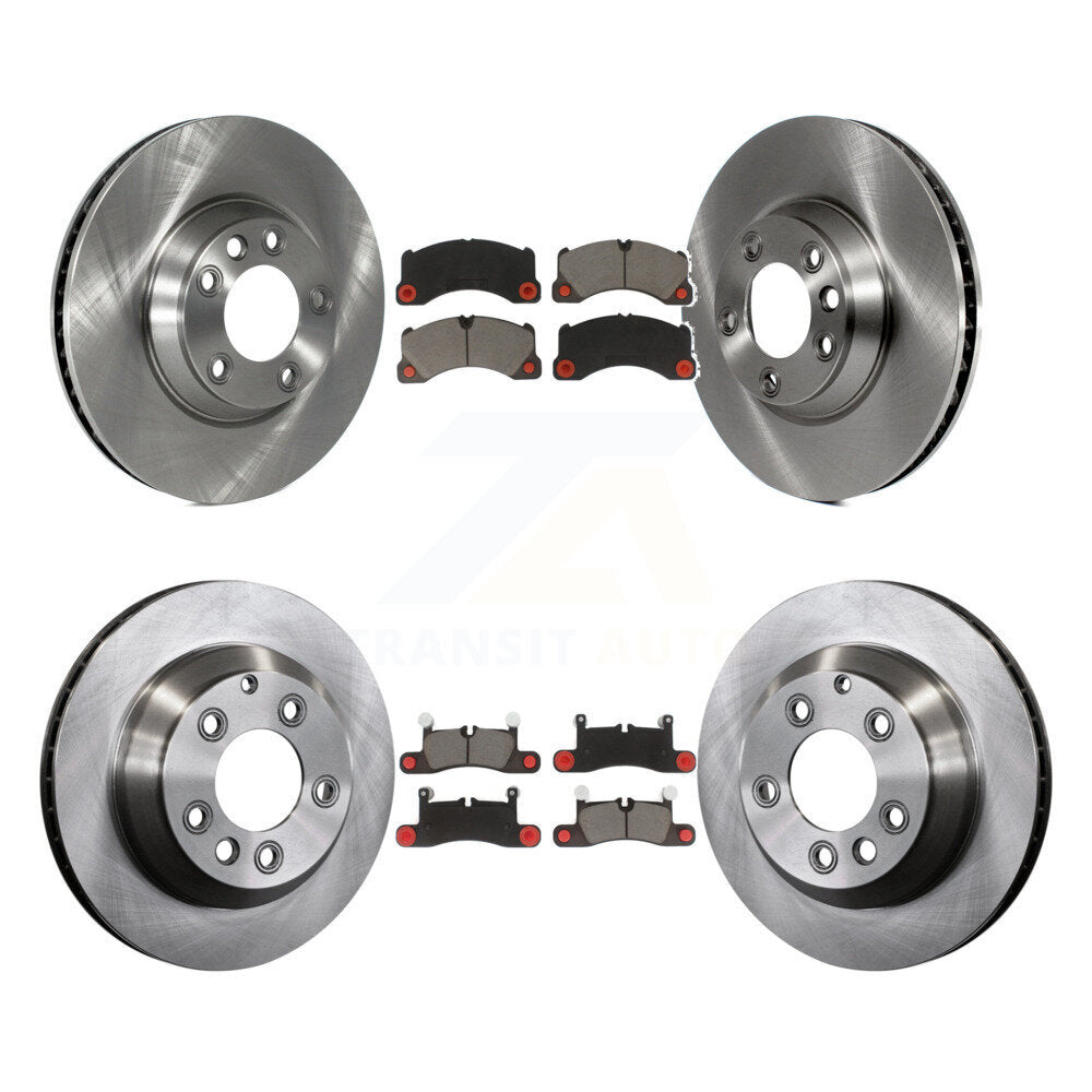 [Avant + Arrière] Kit de Disque et plaquette (céramique) de frein pour Porsche Cayenne K8C-100012