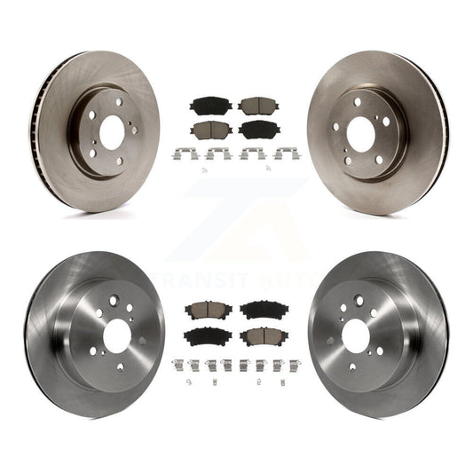 [Avant + Arrière] Kit de Disque et plaquette (céramique) de frein pour 2014 Lexus IS250 C F Sport K8C-100017