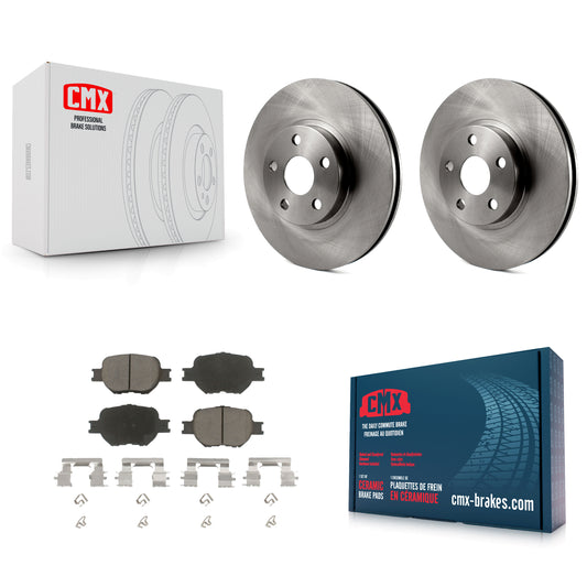 [Avant] Kit de Disque et plaquette (céramique) de frein pour Scion tC Toyota Celica K8C-100032