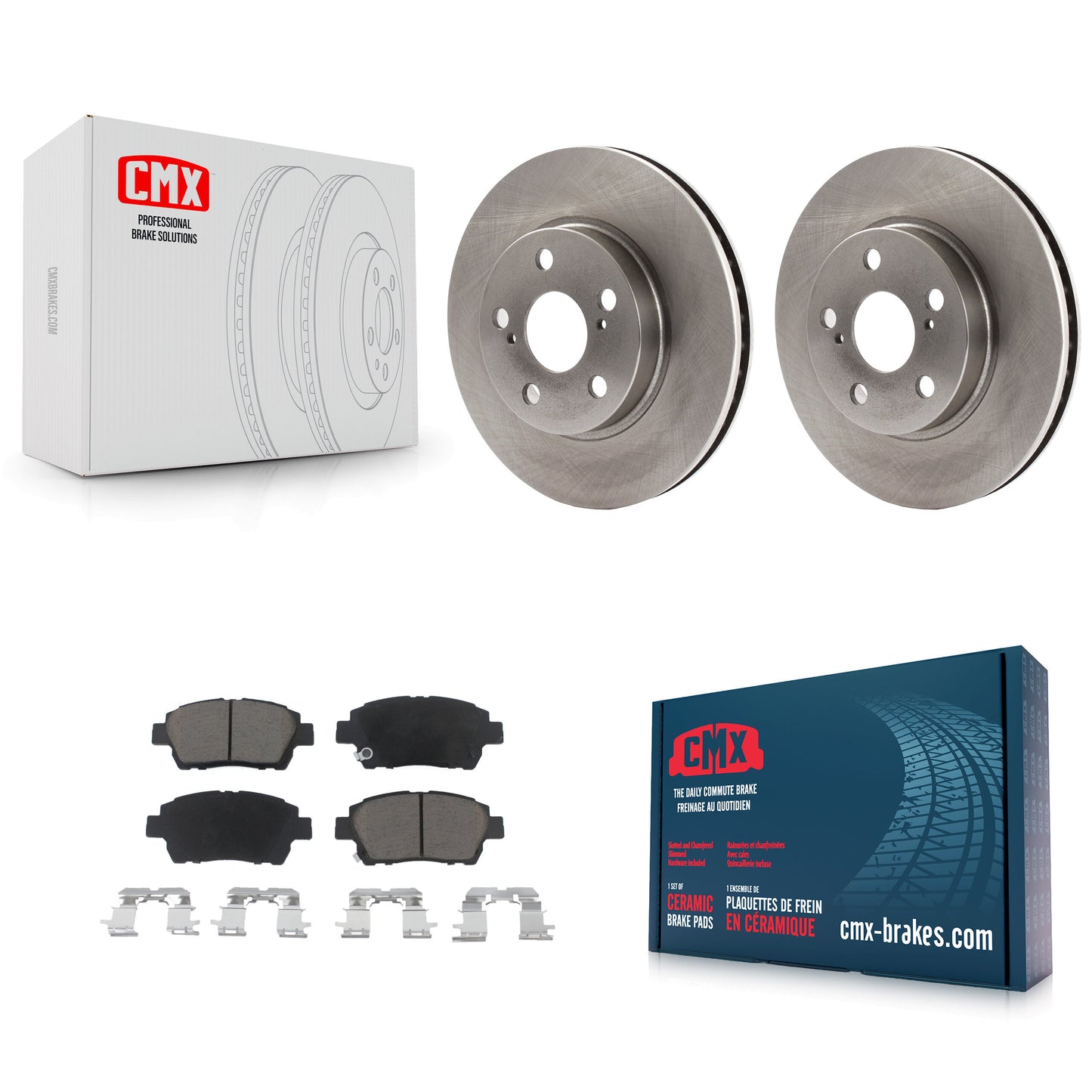 [Avant] Kit de Disque et plaquette (céramique) de frein pour 2000 Toyota Celica GT K8C-100033