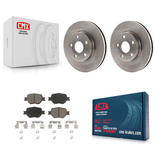 [Avant] Kit de Disque et plaquette (céramique) de frein pour 2001 Toyota Celica GT K8C-100034