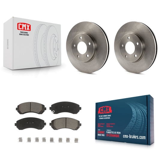 [Avant] Kit de Disque et plaquette (céramique) de frein pour Buick Rendezvous Chevrolet Venture Pontiac Montana Aztek Oldsmobile Silhouette AWD K8C-100035