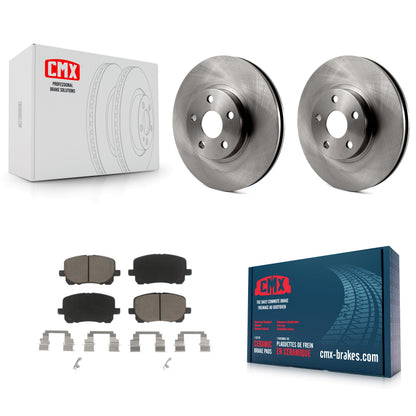 [Avant] Kit de Disque et plaquette (céramique) de frein pour 2003-2008 Toyota Corolla Matrix Pontiac Vibe K8C-100045