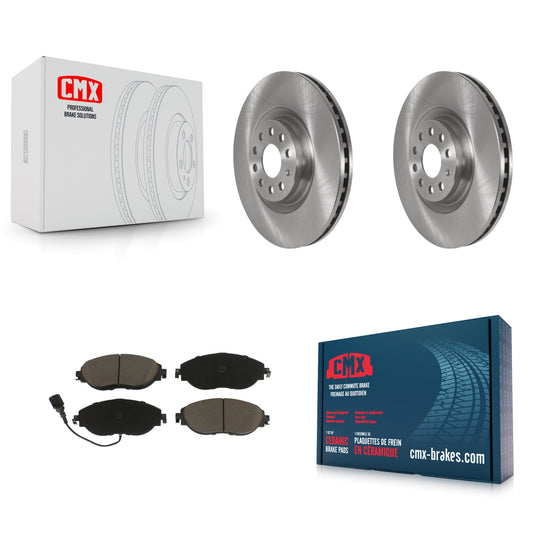 [Avant] Disque et plaquette de frein pour Volkswagen Tiguan Jetta Audi Q3 GTI Golf R Arteon K8C-100046