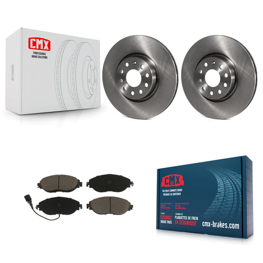 [Avant] Kit de Disque et plaquette (céramique) de frein pour Volkswagen GTI Jetta K8C-100052