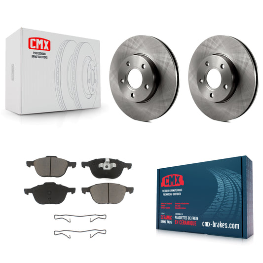 [Avant] Kit de Disque et plaquette (céramique) de frein pour Ford Focus C-Max K8C-100057