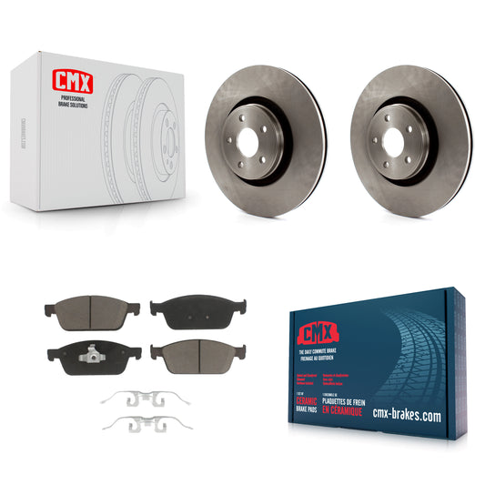 [Avant] Kit de Disque et plaquette (céramique) de frein pour Ford Focus Lincoln MKC K8C-100058