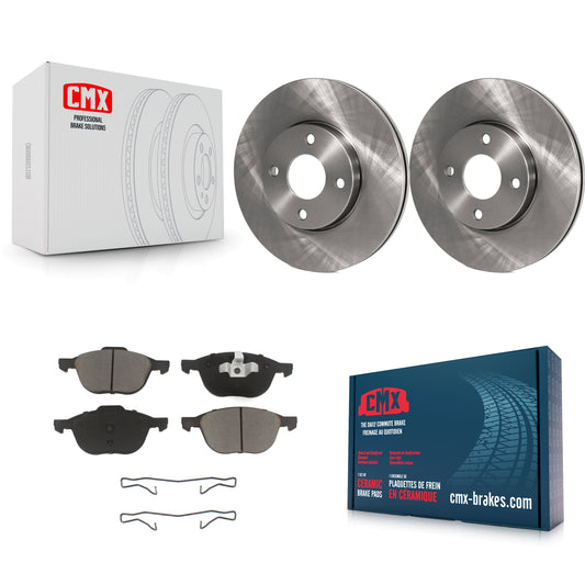 [Avant] Kit de Disque et plaquette (céramique) de frein pour 2005-2007 Ford Focus K8C-100060