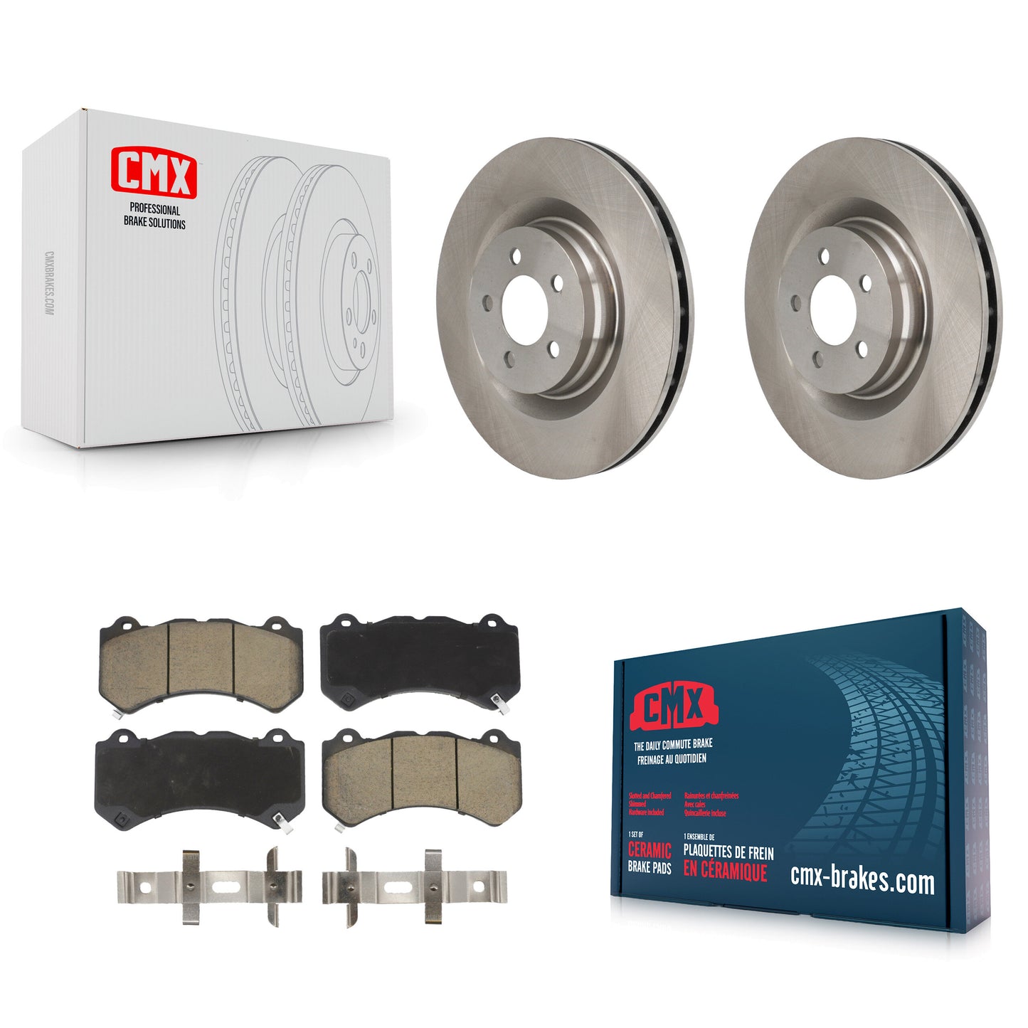 [Avant] Kit de Disque et plaquette (céramique) de frein pour Dodge Challenger Charger K8C-100067