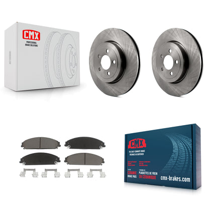 [Avant] Kit de Disque et plaquette (céramique) de frein pour Dodge Charger Chrysler 300 Challenger Magnum K8C-100068