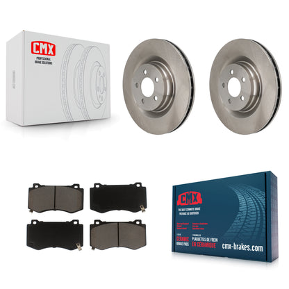 [Avant] Kit de Disque et plaquette (céramique) de frein pour Dodge Charger Chrysler 300 Challenger Magnum K8C-100069