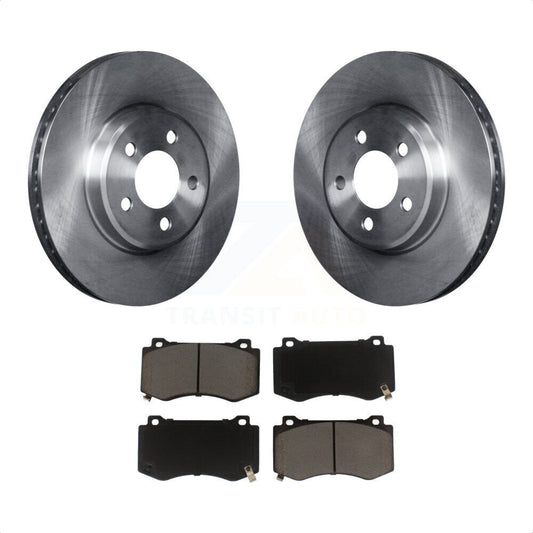 [Avant] Kit de Disque et plaquette (céramique) de frein pour 2019 Dodge Charger GT avec Brembo Brakes K8C-100070 par Transit Auto