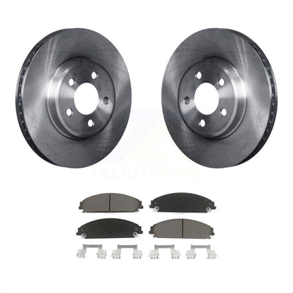 [Avant] Kit de Disque et plaquette (céramique) de frein pour Dodge Charger Chrysler 300 Challenger K8C-100072 par Transit Auto