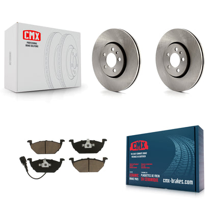 [Avant] Kit de Disque et plaquette (céramique) de frein pour 2000-2001 Volkswagen Golf 2.0L avec 288mm Diameter Rotor K8C-100076