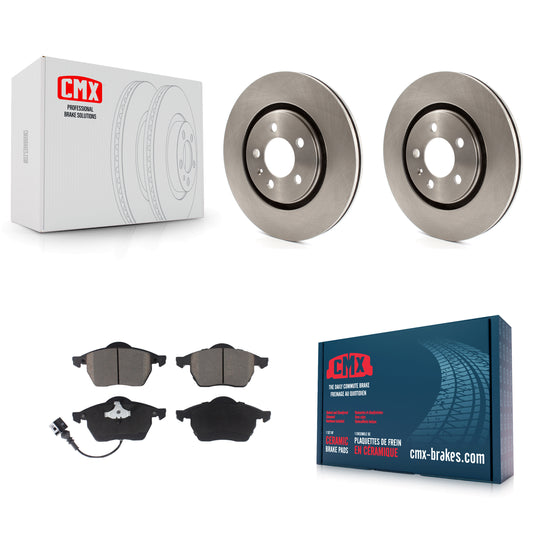 [Avant] Kit de Disque et plaquette (céramique) de frein pour 1996 Volkswagen Passat 2.8L K8C-100080