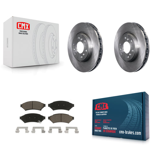 [Avant] Kit de Disque et plaquette (céramique) de frein pour Chevrolet Uplander Buick Terraza Pontiac Montana Saturn Relay K8C-100082