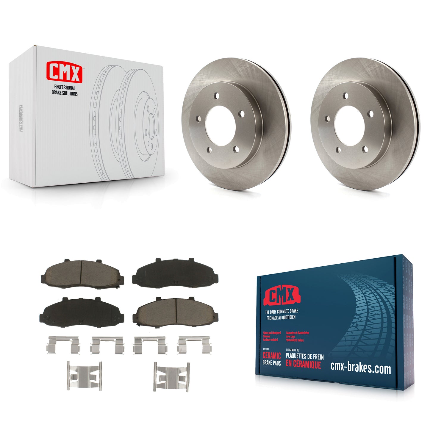 [Avant] Kit de Disque et plaquette (céramique) de frein pour Ford F-150 Heritage 4WD K8C-100089