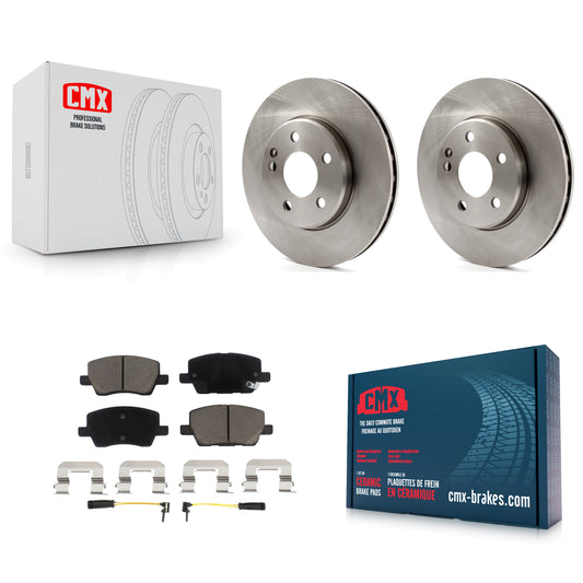[Avant] Kit de Disque et plaquette (céramique) de frein pour 2006-2011 Mercedes-Benz B200 K8C-100092